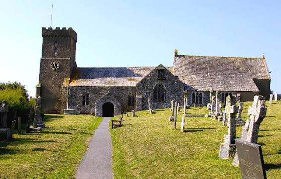 St Carantoc's Church in Crantock village
